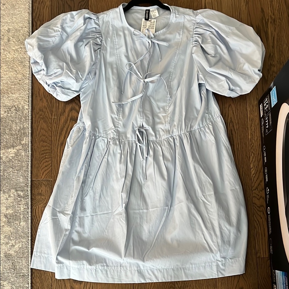 Womens Light Blue Dress